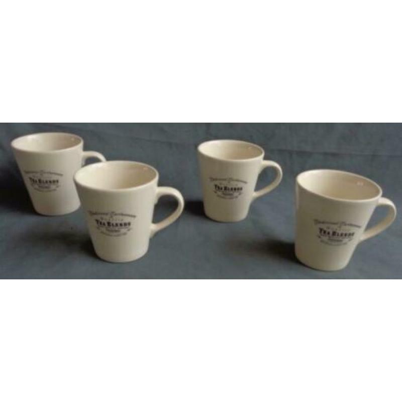 DOUWE EGBERTS PICKWICK TEA BLENDS 4x kop mok H9,5xO9cm 30cl