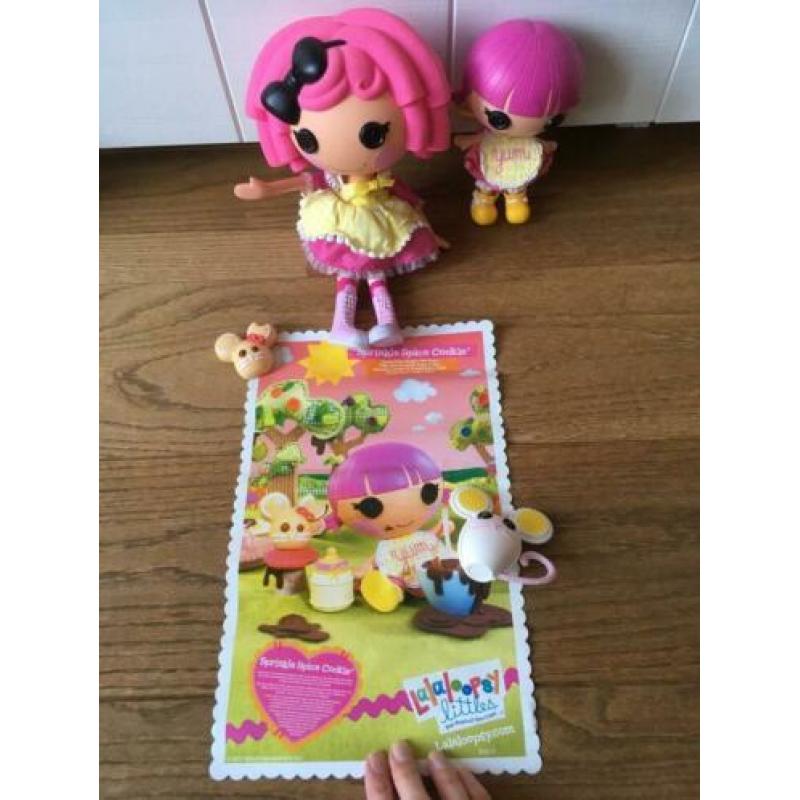 Lalaloopsy Crumbs Sugar Cookie en Sprinkle Spice Cookie