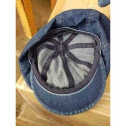 100 hippe vintage denim , spijkerstof pet , cap , petten