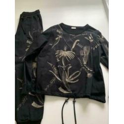 Dries van Noten 2-delig pak sweater/broek joggingstof Pauw