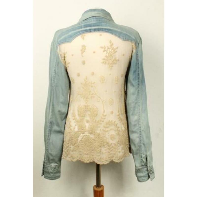 Blouse met kant ELISA CAVALETTI mt 42