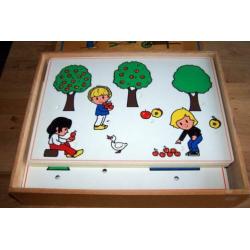 Houten kist Begrippentaal van Rolf. Compleet/igs.
