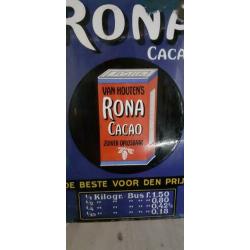 Emaille reclame bord
