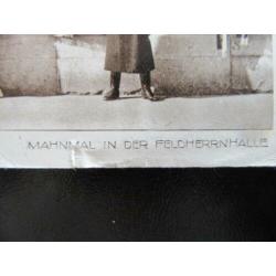 3e Rijk postkaart monument Feldherrnhalle München