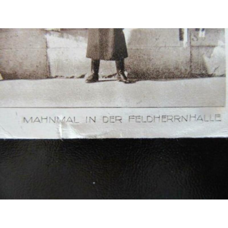 3e Rijk postkaart monument Feldherrnhalle München
