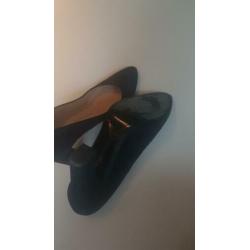 Peter Kaiser blauw suede pumps 6,5 (39,5/40) als nieuw