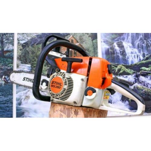 STIHL MS 260 motorkettingzaag Benzine kettingzaag voor licht