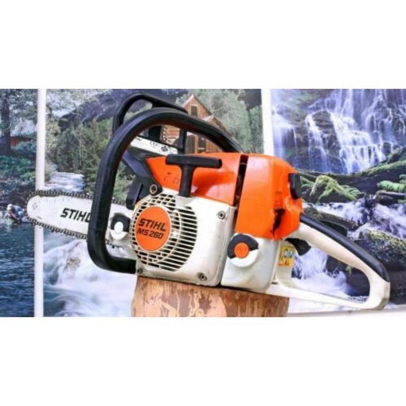 STIHL MS 260 motorkettingzaag Benzine kettingzaag voor licht