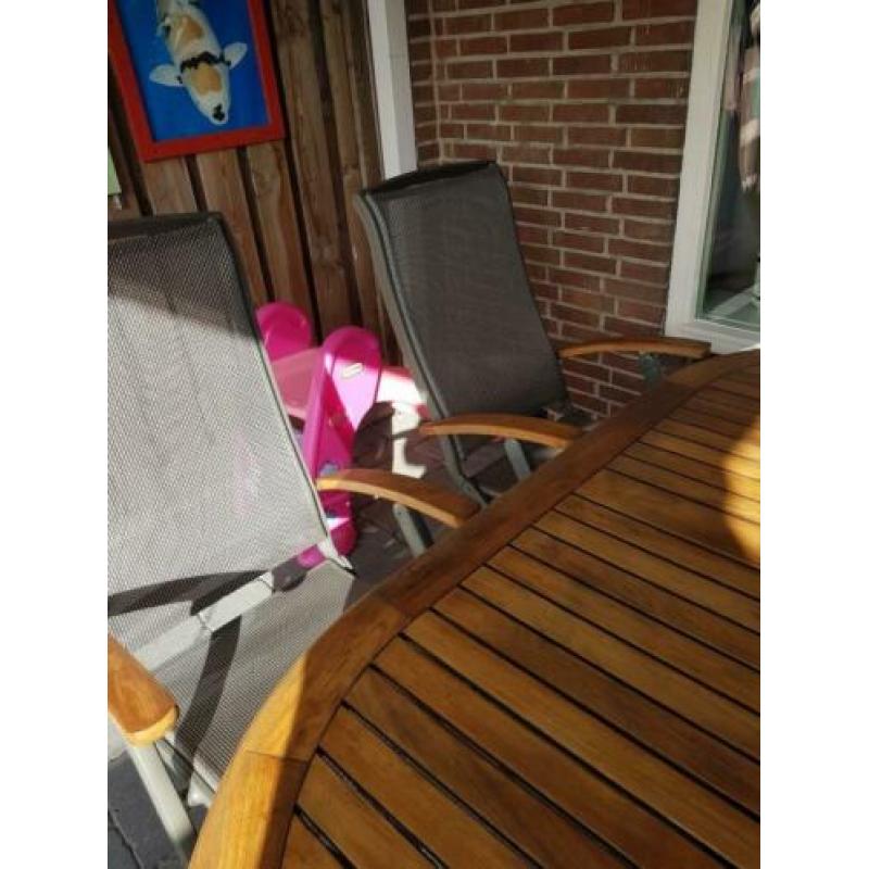 hartman davinci tuinset met teak tafel nog een mooie set