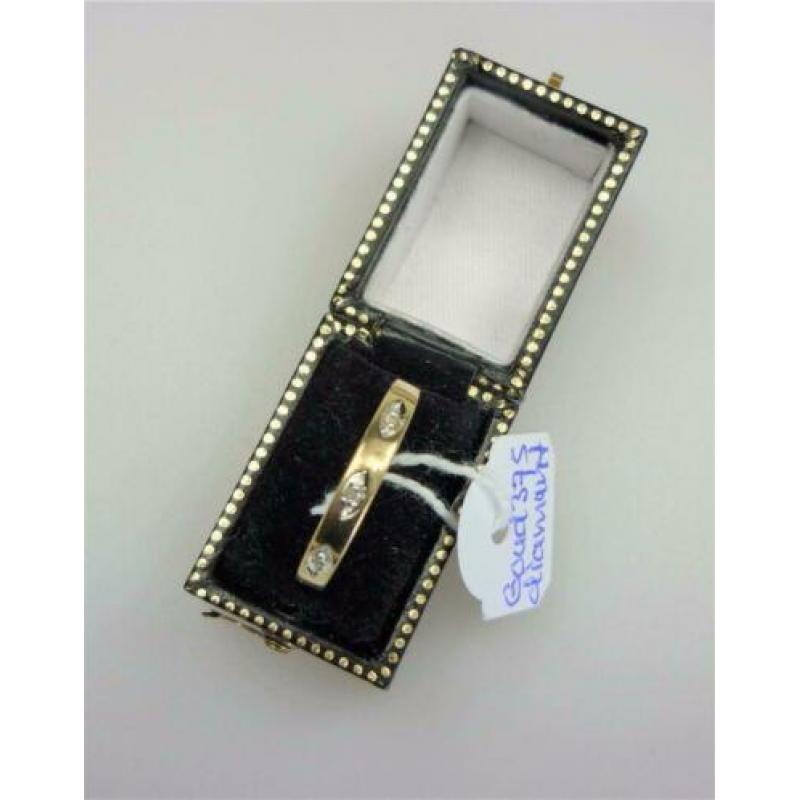 Ring goud met diamanten / Z6224