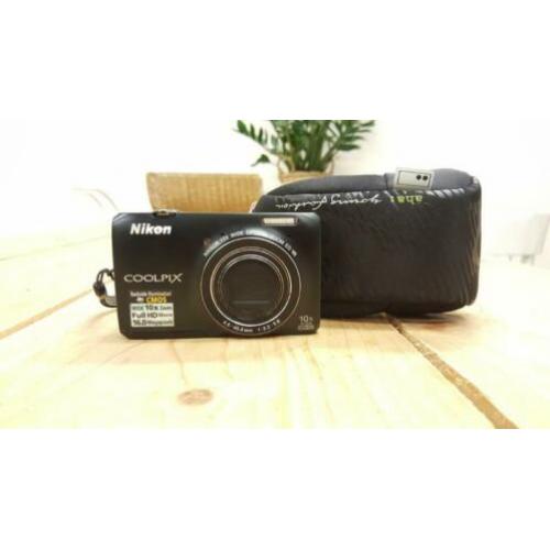 Nikon Coolpix S6300 - Compact camera - CMOS - 10x zoom