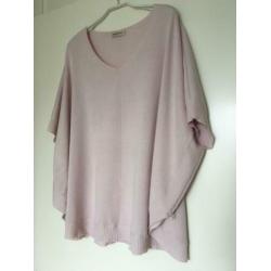 LENTE in ZACHTROZE trui Repeat Cashmere