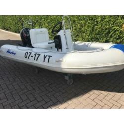 Adventure V345 RIB met Suzuki 15 PK 4 Takt (bj 2012)