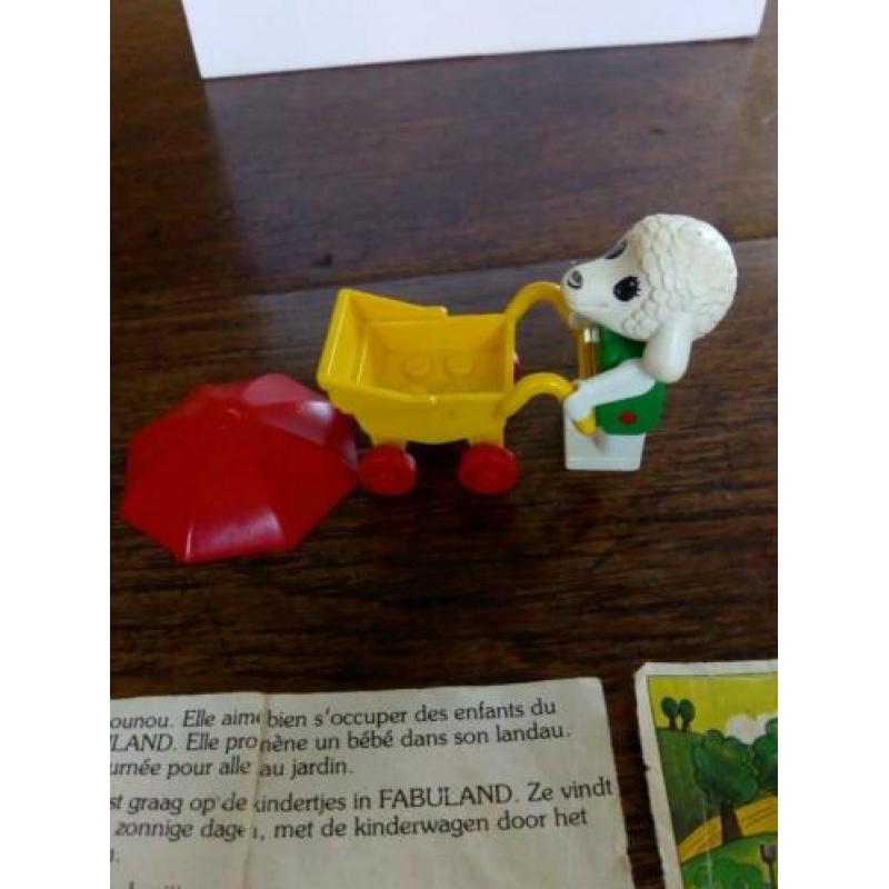 Fabuland Lego set 325, 3604, 3601, 3602