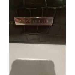 coccinelle tas bruin leder croco crocoprint NIEUWSTAAT