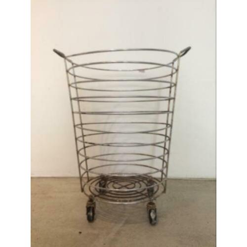 Prachtige erg grote metalen mand, retro vintage 1960 Frans