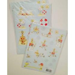 Knipvelletjes a5 bloemen zee kerst baby