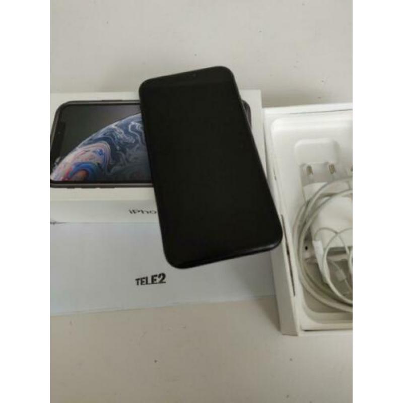 iPhone XR 64 gb garantie space gray compleet