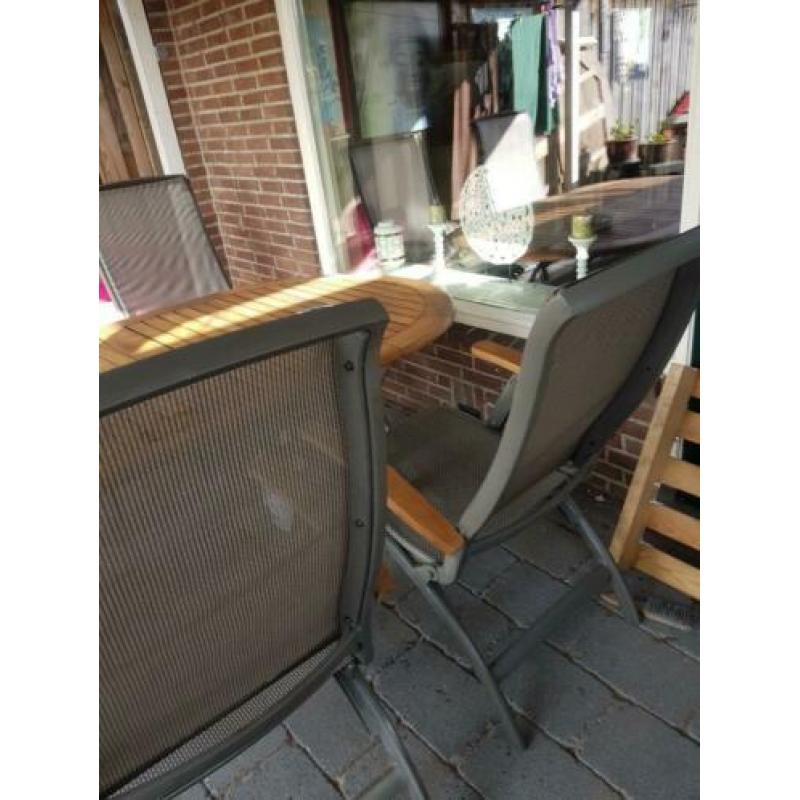 hartman davinci tuinset met teak tafel nog een mooie set