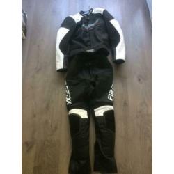 Motorpak half leder maat 50