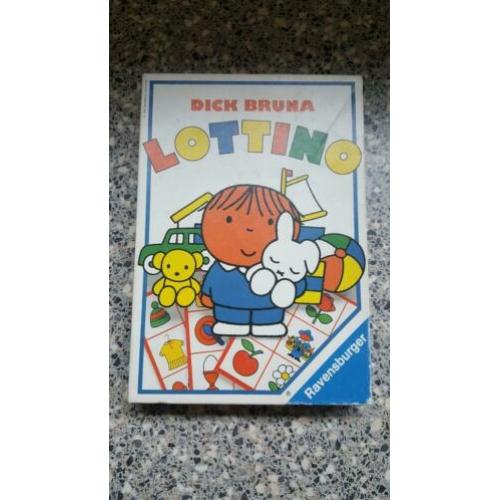 Lottino, Nijntje, Dick Bruna, Ravensburger, lotto spel