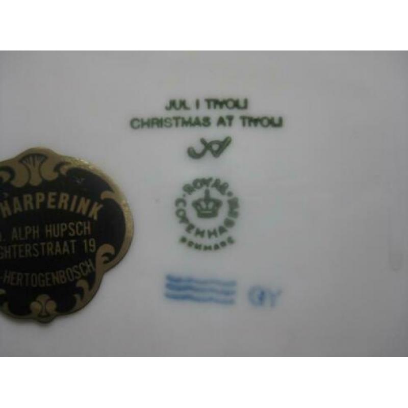 Royal Copenhagen kerstbord 1990