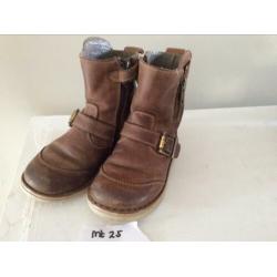 Develab leren laarsjes mt 25