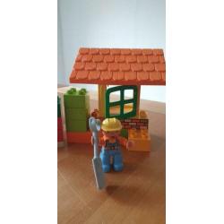 Lego Duplo Bob de Bouwer, Scoop en Liftie op de bouwplaats