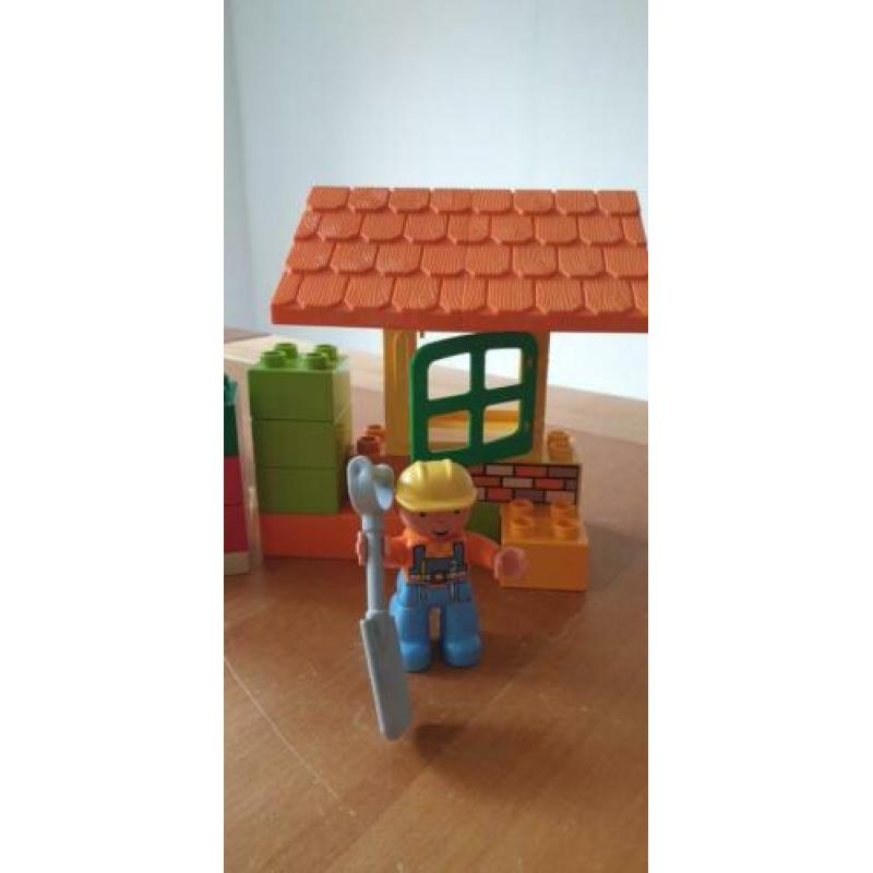 Lego Duplo Bob de Bouwer, Scoop en Liftie op de bouwplaats