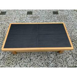 Salontafel massief eiken - blank