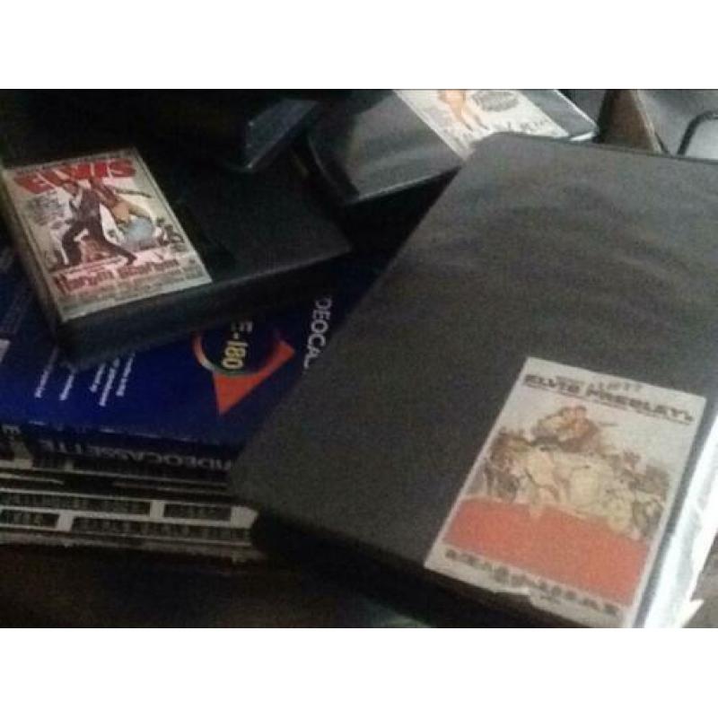Elvis Presley Video banden VHS en Betamax