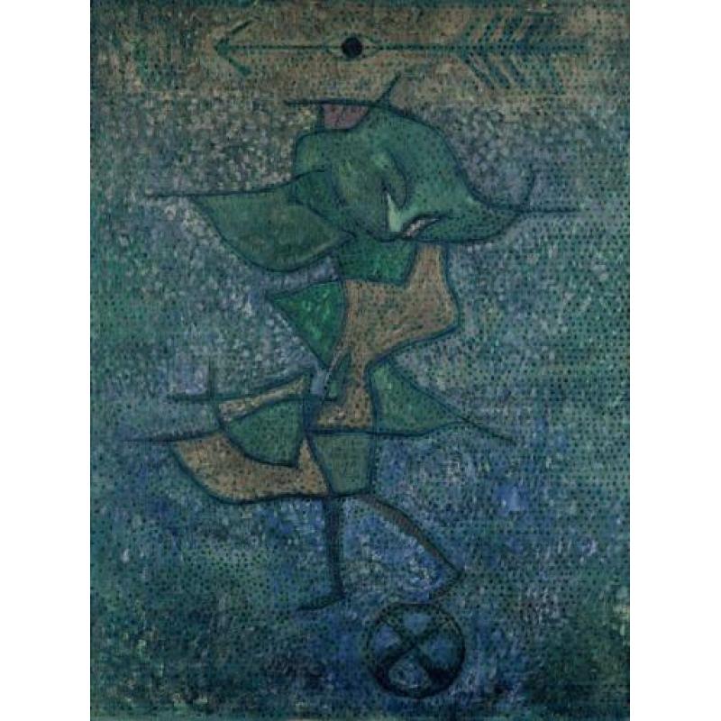 100% Handgemaakt Reproductie Schilderij | Klee (tip)
