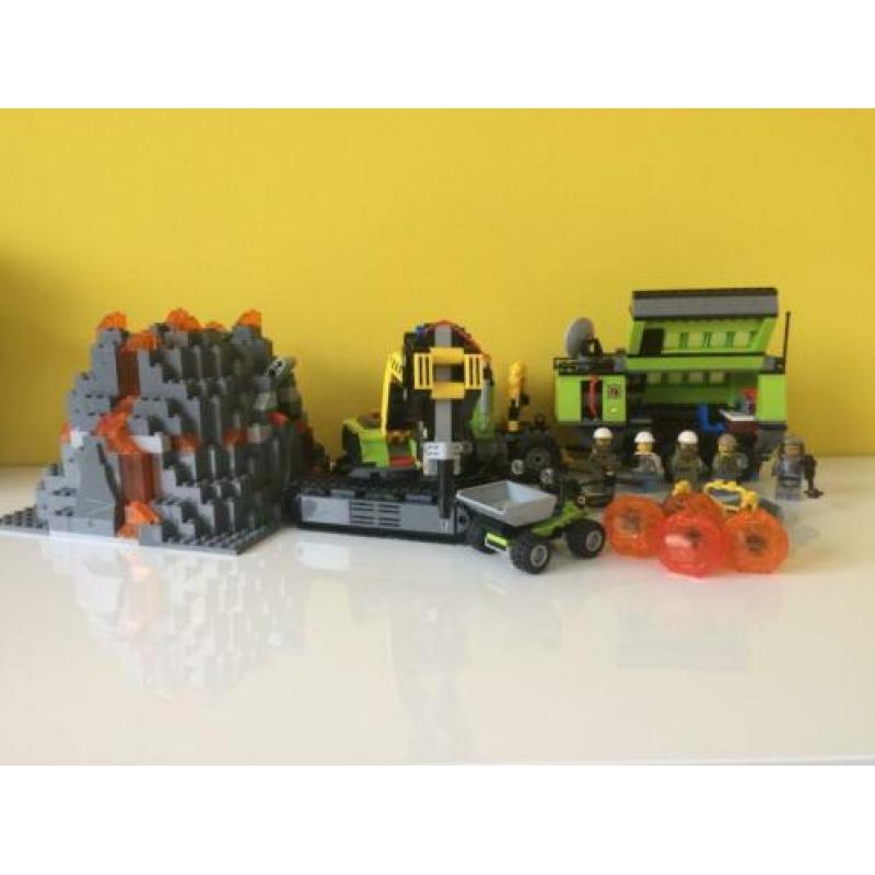 LEGO City Vulkaan Onderzoeksbasis - 60124
