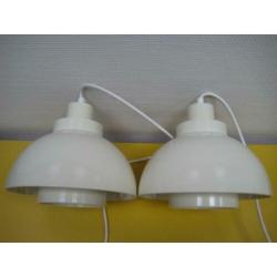 2x Vintage Deense lamp Minisol van Kewo voor Nordisk Solar