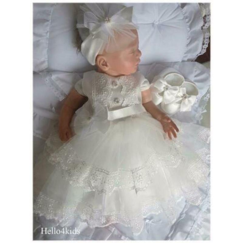56 feestjurkje baby doopjurken doopkleding Visara 007