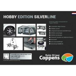 Hobby De Luxe 460 lu 2020 SILVERLINE ACTIE COMPLEET