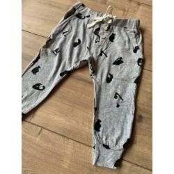 Z.g.a.n. Grijze harem broek, Little Indians, maat 86