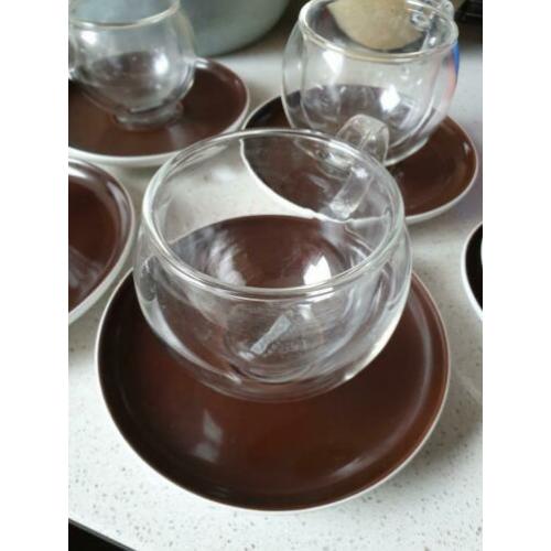 Koffie glazen randwyck
