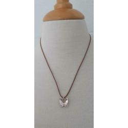 Ketting Swarovski vlinder