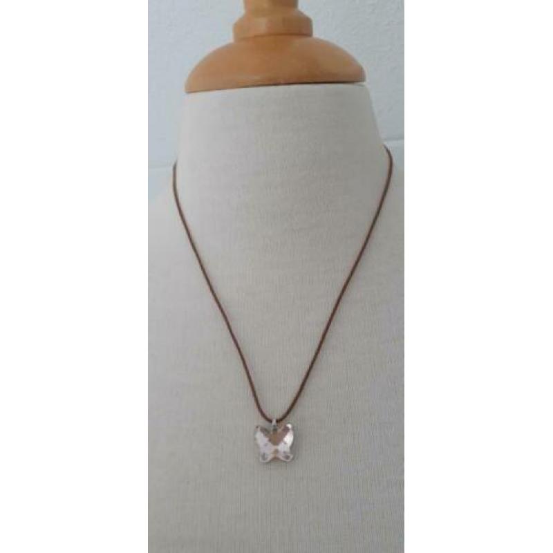Ketting Swarovski vlinder