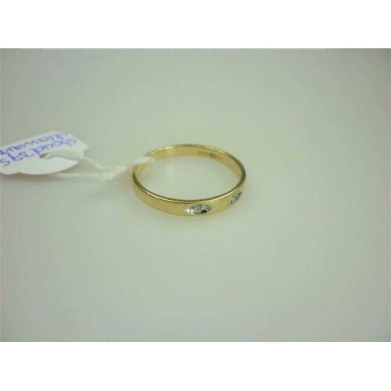 Ring goud met diamanten / Z6224