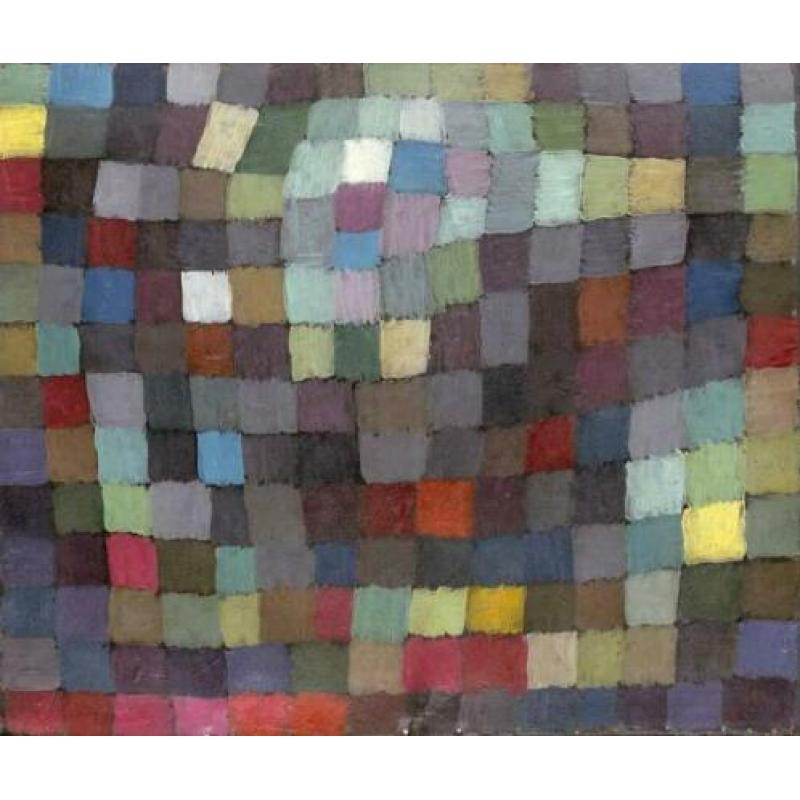 100% Handgemaakt Reproductie Schilderij | Klee (tip)