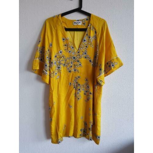 Essentiel antwerp gele lente jurk zgan! 38