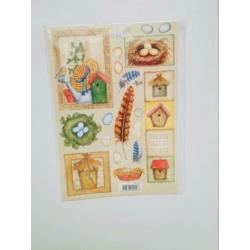 Knipvelletjes a5 bloemen zee kerst baby