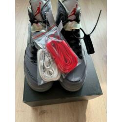Nike Air Jordan 5 off white Virgil Abloh maat 41 nieuw!!!