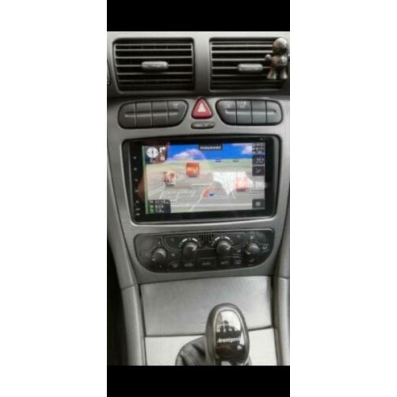 Autoradio navigatie mercedes clk w209 c w203 e klasse viano