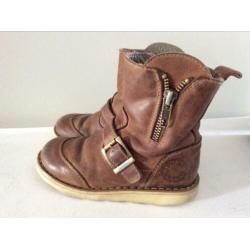 Develab leren laarsjes mt 25