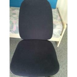 bureau stoel stof