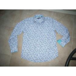 exclusief overhemd Schouten & van Dijck fiets print, maat XL
