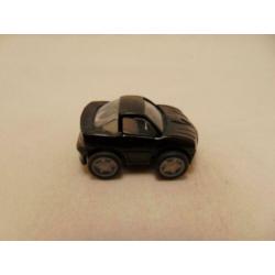 Chevrolet Camaro 2002 met terugtrek motor zwart 4.5 x 4 cm